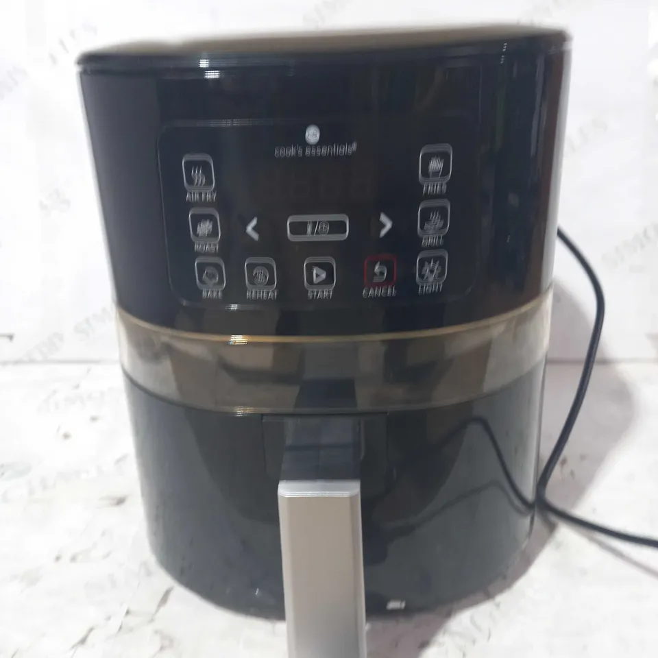 COOK'S ESSENTIALS 4.0L AIR FRYER - BLACK