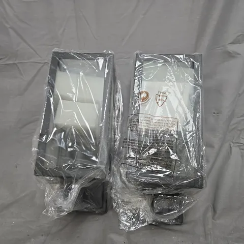 BOXED UNBRANDED OUTDOOR WALL LIGHT PAIR