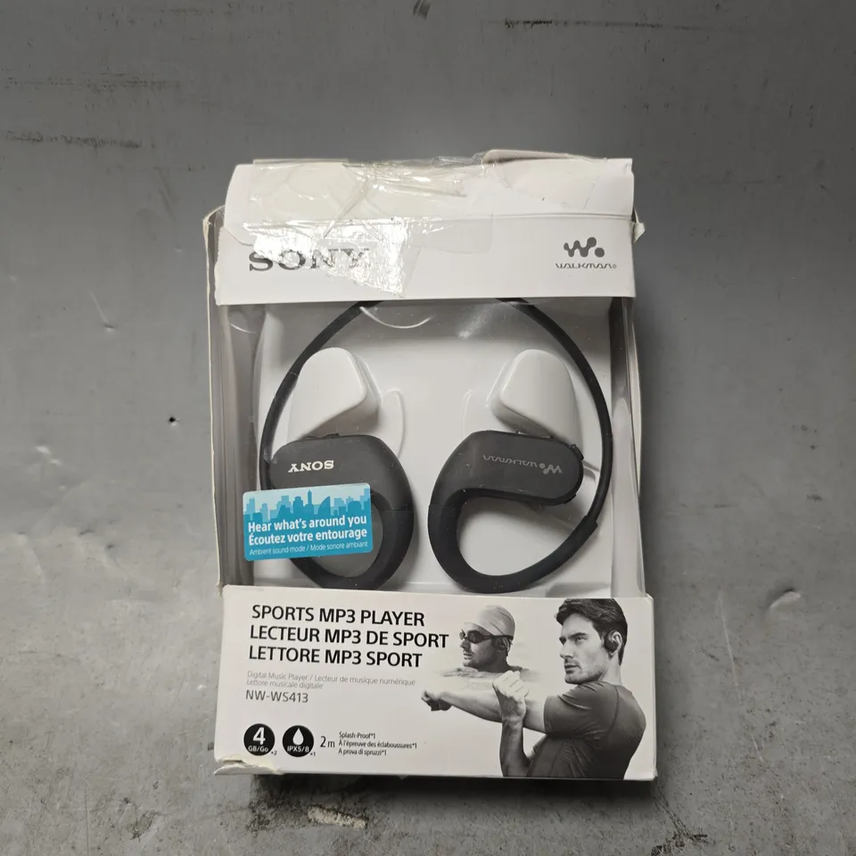 SONY SPORTS DIGITAL MUSIC PLAYER - NW-WS413