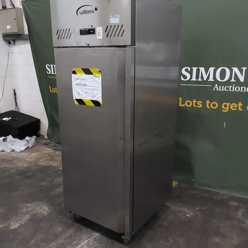 WILLIAMS HJ1SA R290 R1 SINGLE DOOR COMMERCIAL REFRIGERATOR 