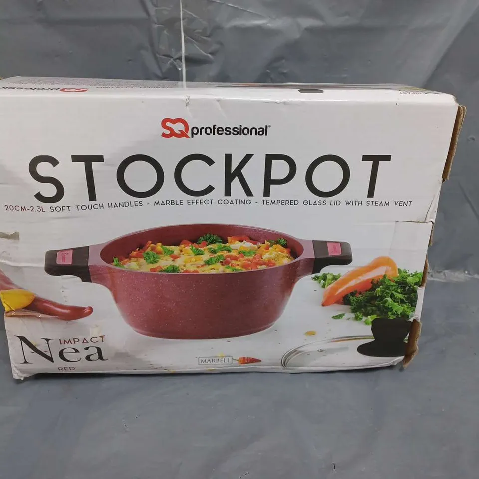 PROFESSIONAL STOCKPOT 20CM 2.3L IMPACT NEA RED