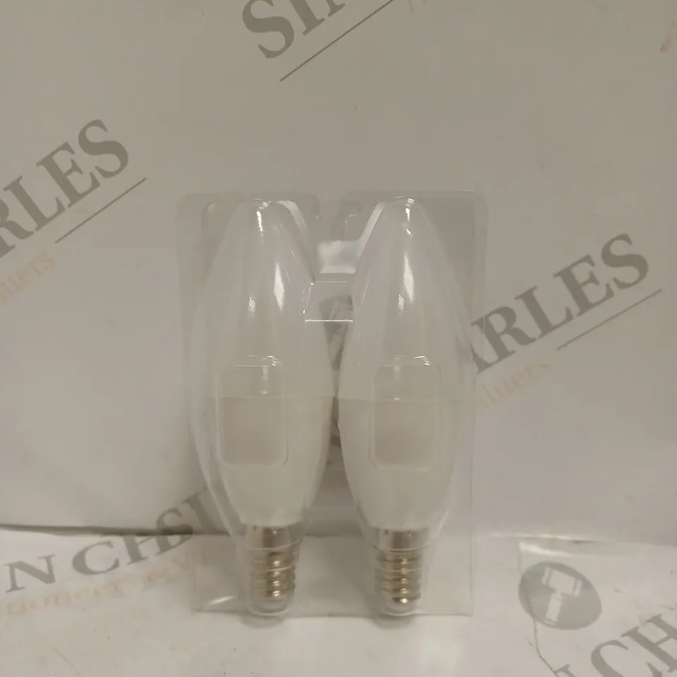 BOXED BOX LOOD E14 SMART CANDLE BULB 2 PACK