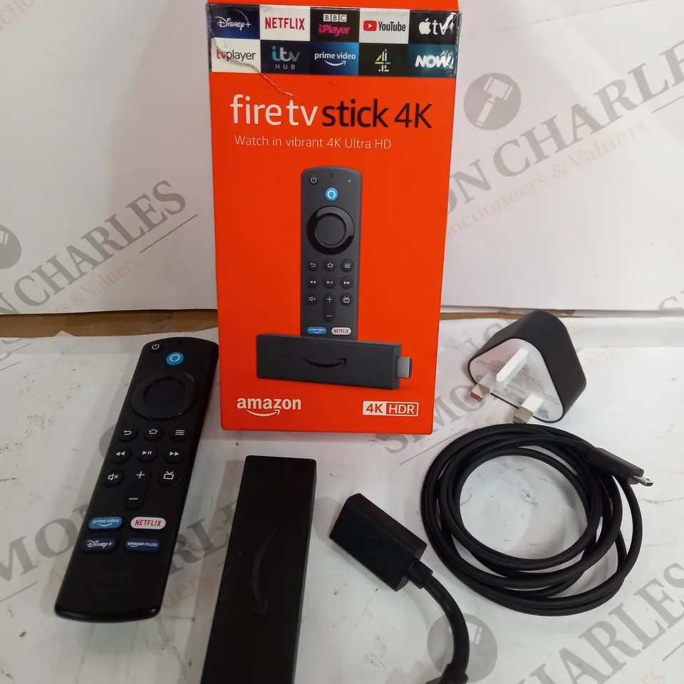 AMAZON FIRE TV STICK 4K BLACK 