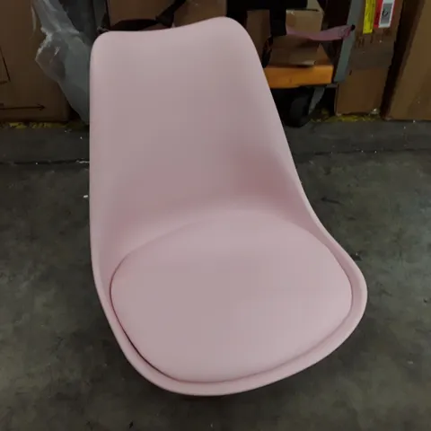 BOXED AINORAS UPHOLSTERED SIDE CHAIRS - PINK (SET OF 2)