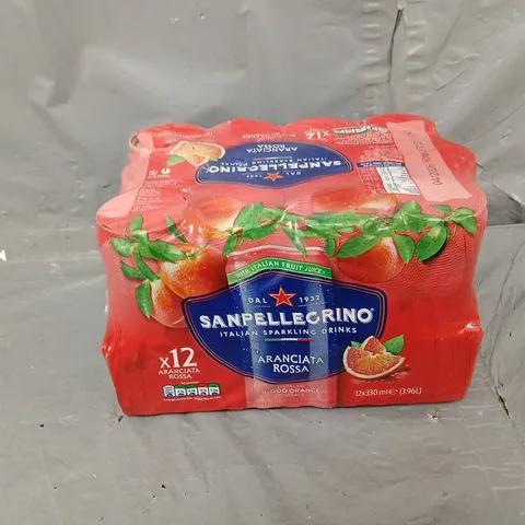 12 PACK SANPELLEGRINO ARANCIATA ROSSA 