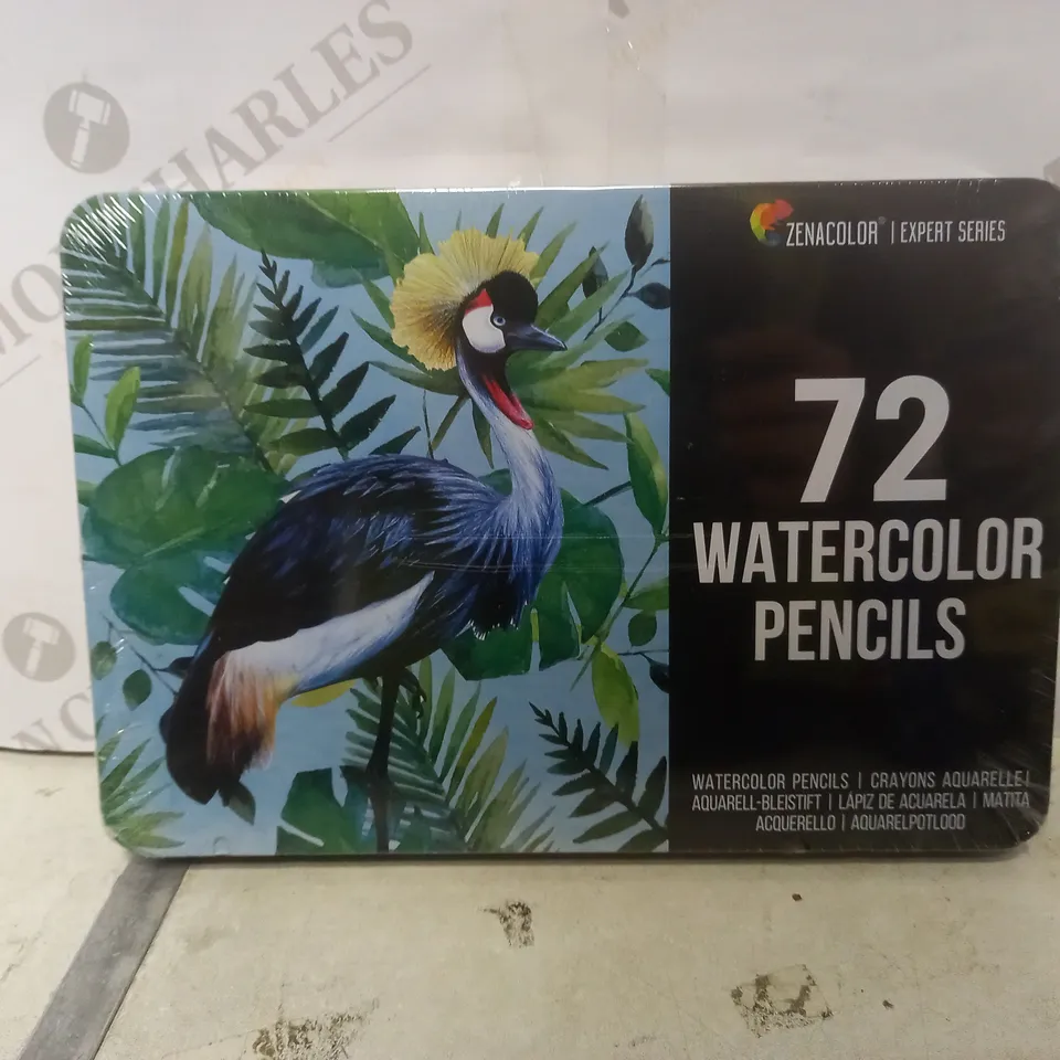 SEALED ZENACOLOR 72 WATER COLOR PENCILS