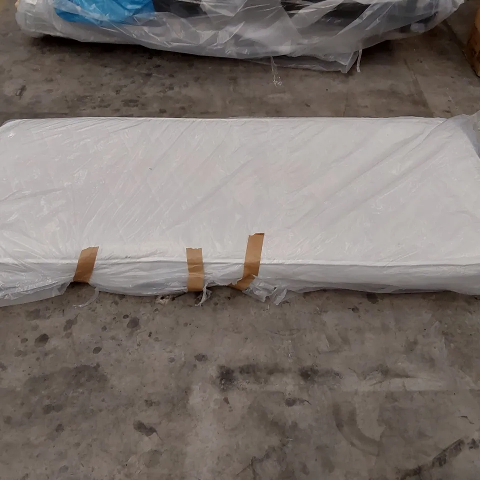 QUALITY BAGGED ASPIRE 2'6" SINGLE HYBRID MEMORY FOAM MATTRESS WITH AC COOL FABRIC