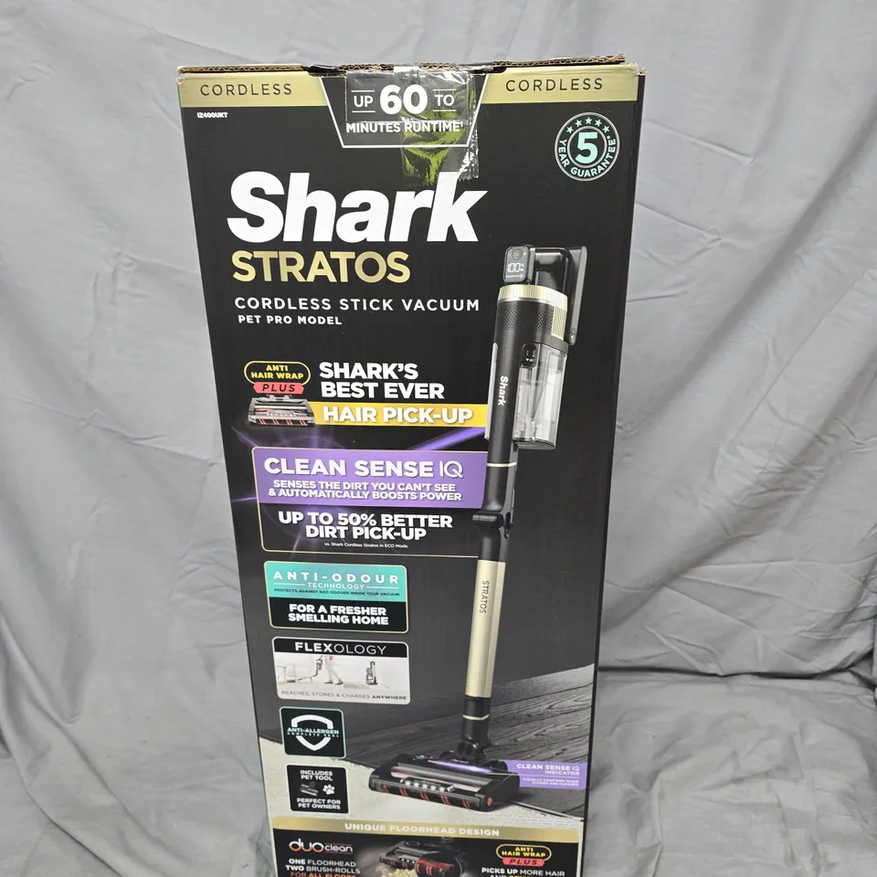 SHARK STRATOS CORDLESS STICK VACUUM – PET PRO MODEL