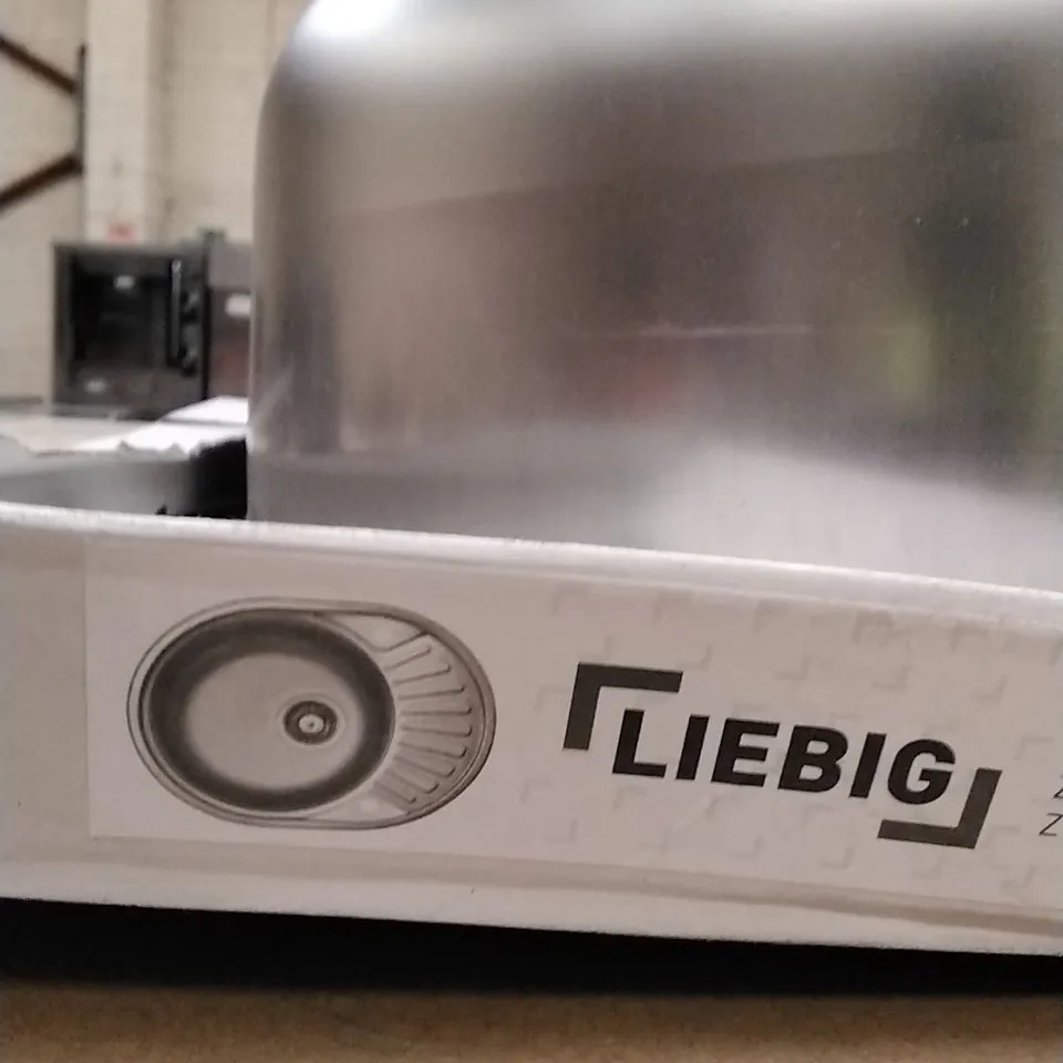 BOXED LIEBIG 570 X 450MM 1 BOWL AND DRAINER KITCHEN SINK 