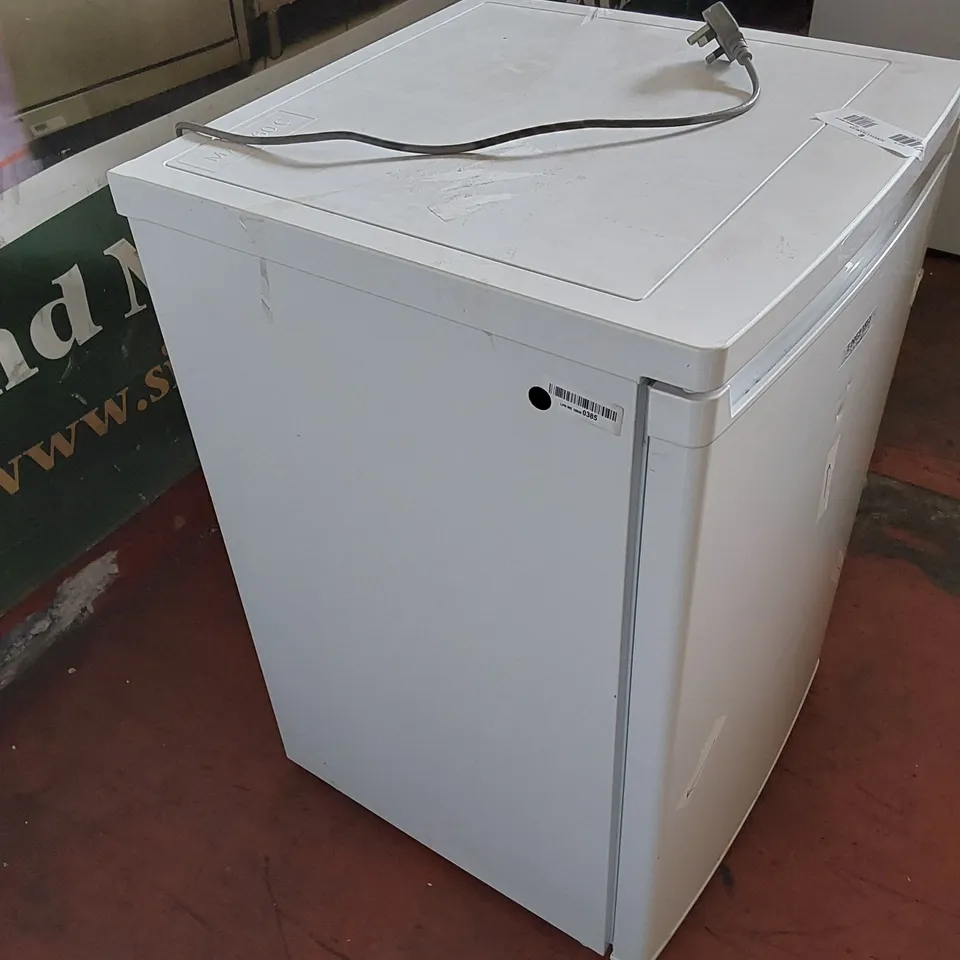 ENGLISH ELECTRIC 55cm W UNDER-COUNTER LARDER FRIDGE 127L - WHITE / MODEL: EEL130H