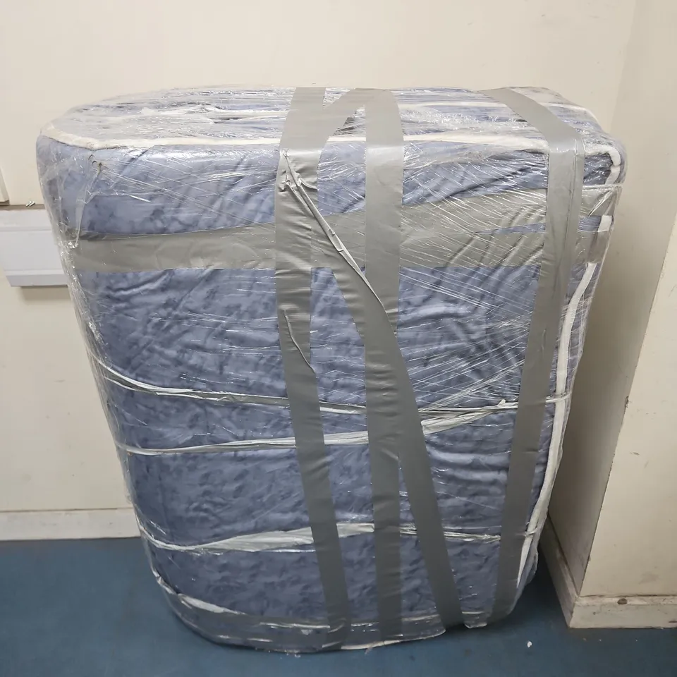 BLUE MATTRESS, SIZE UNSPECIFIED –  COLLECTION ONLY