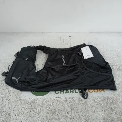 PUMA RACE DAY RUNNING VEST – BLACK, UK S/M