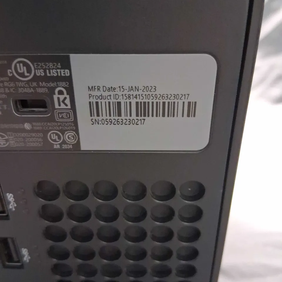BOXED XBOX SERIES X 1TB CONSOLE 