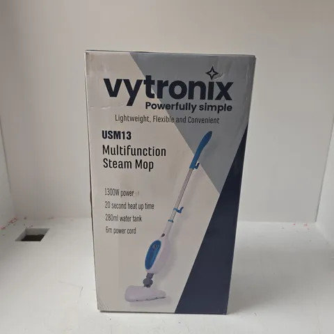 BOXED VYTRONIX USM13 MULTIFUNCTIONAL STEAM MOP