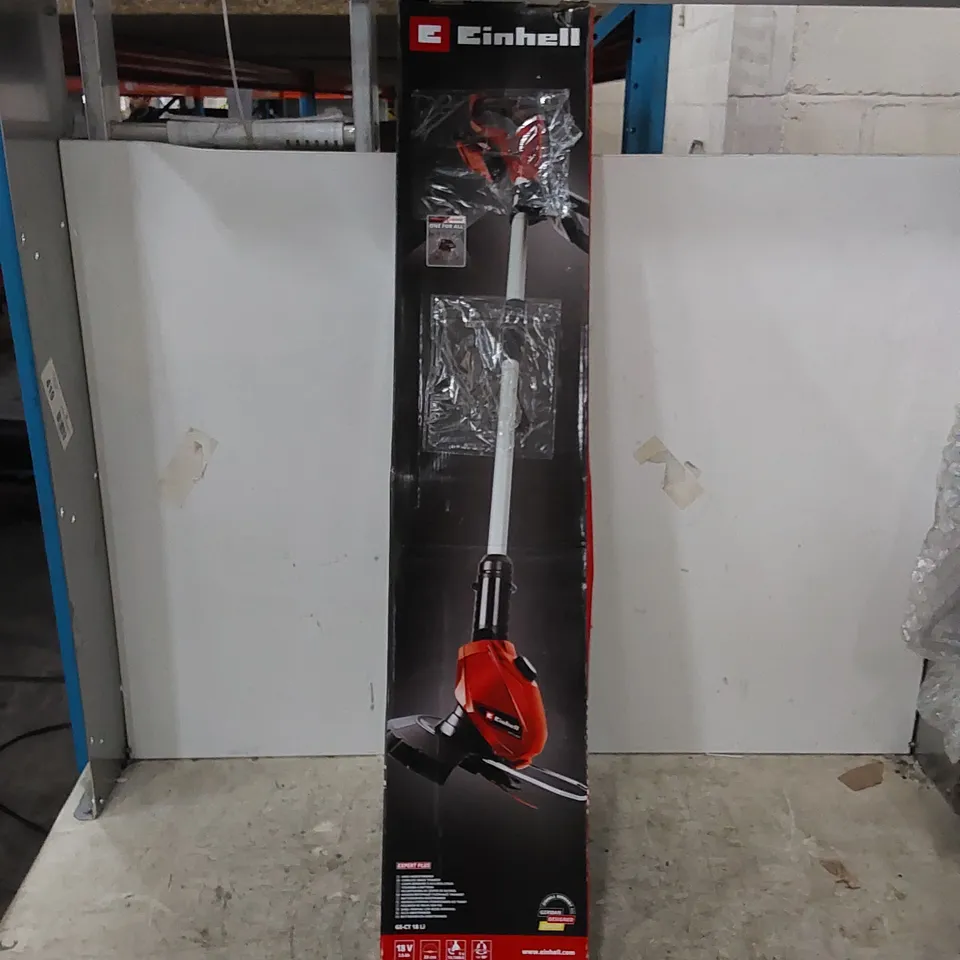 BOXED EINHELL EXPERT PLUS GE-CT 81 LI CORDLESS GRASS TRIMMER