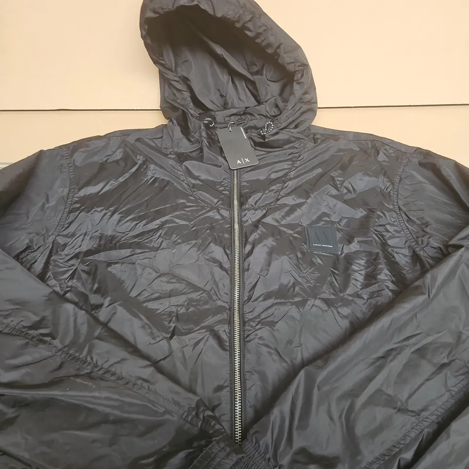 ARMANI EXCHANGE WINDBREAK JACKET - SIZE XL