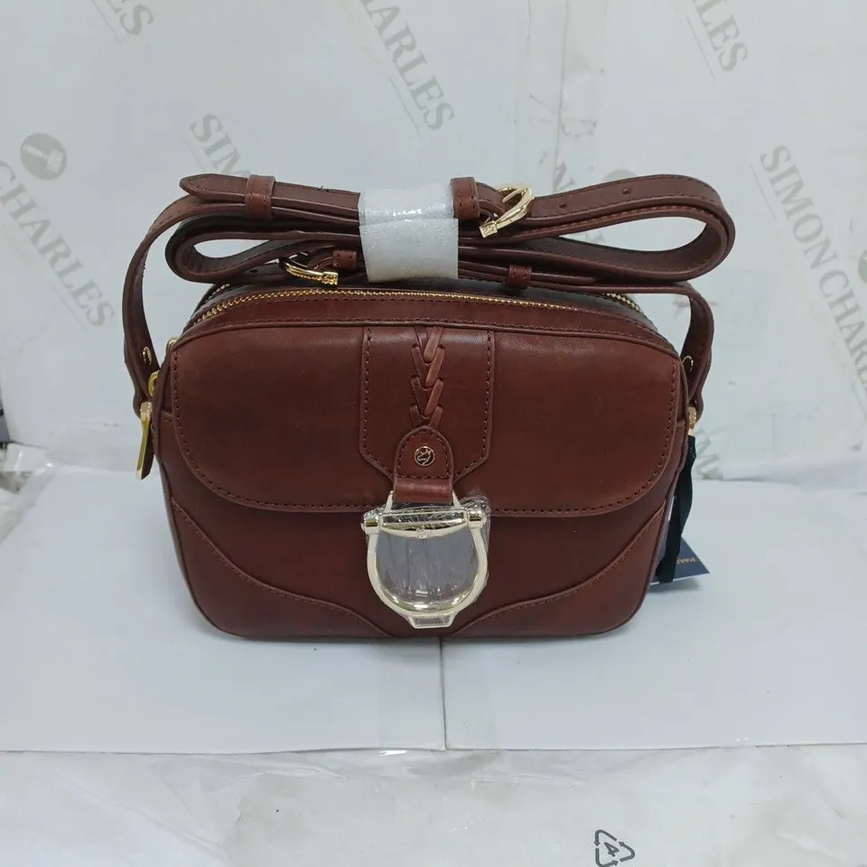 PAUL COSTELLOE DRESSAGE LADIES BROWN HANDBAG