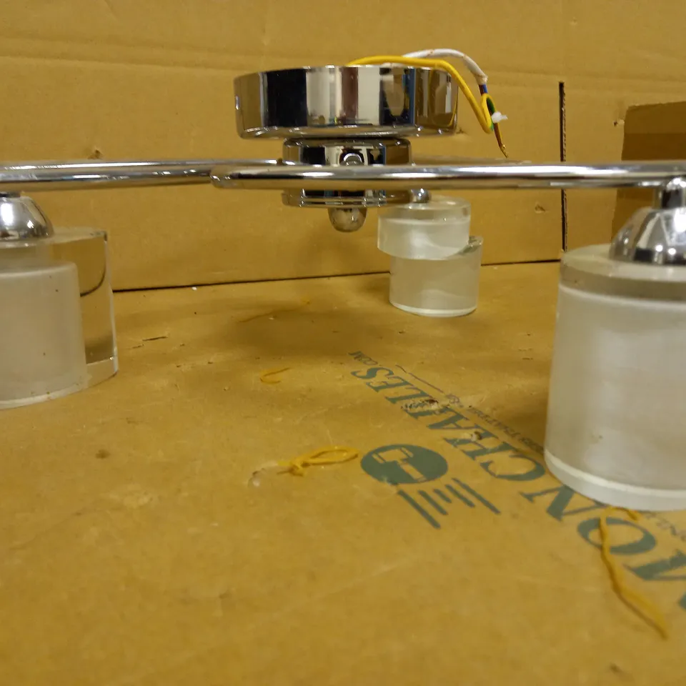 JOHN LEWIS ZOLA 3-LIGHT FLUSH CEILING LIGHT