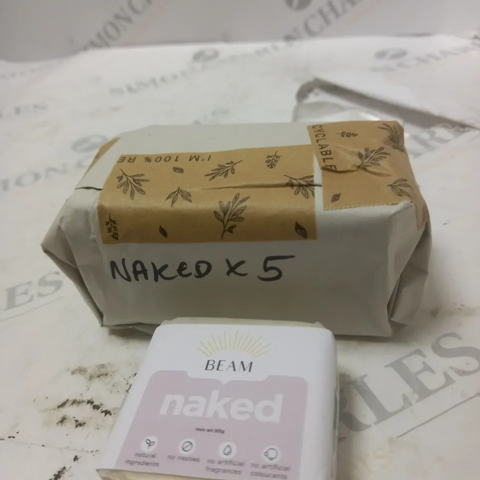 BEAM - SOAP BAR NAKED X 5 