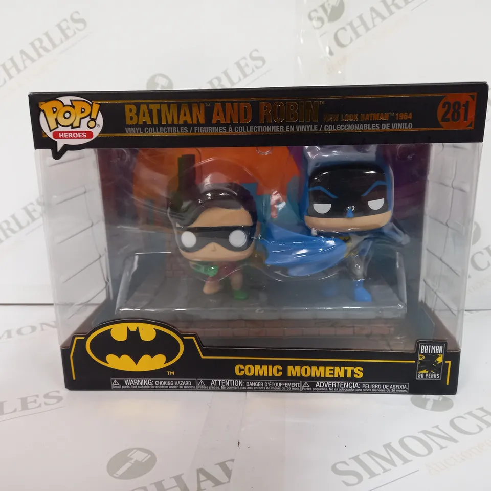 FUNKO POP! BATMAN & ROBIN COMIC MOMENTS - 281