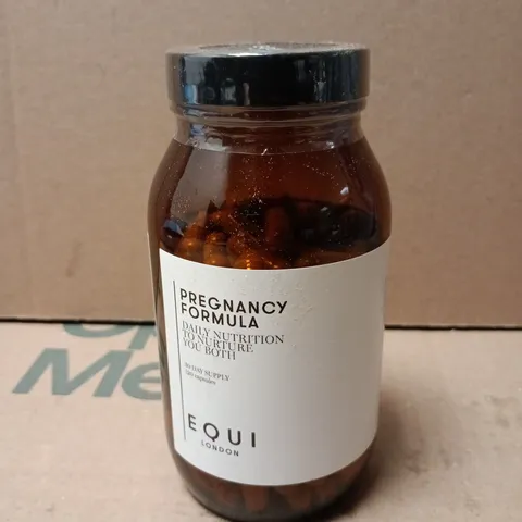 EQUI LONDON PREGNANCY FORMULA – 120 CAPSULES (30-DAY SUPPLY) DIETARY SUPPLEMENT