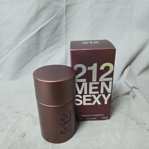 CAROLINA HERRERA 212 MEN SEXY EAU DE TOILETTE 50 ML
