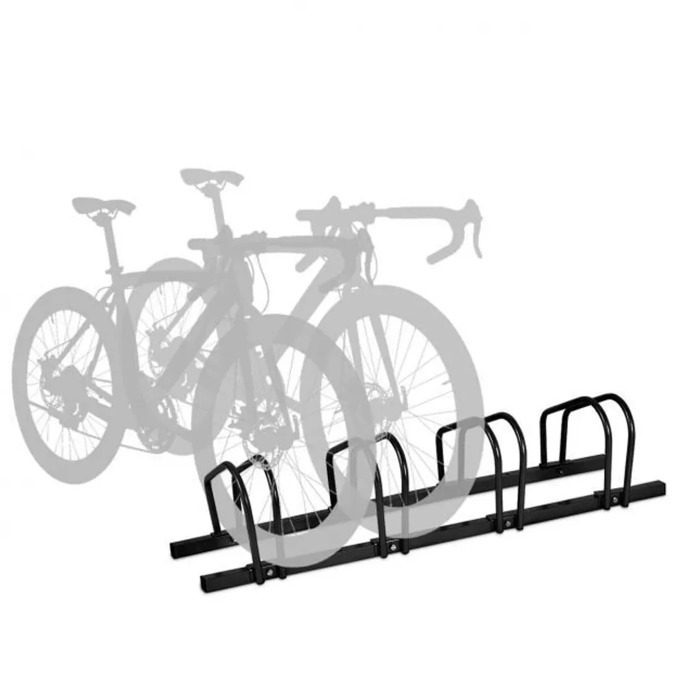 BOXED COSTWAY 4 BIKE RACK BICYCLE STORAGE RACK FOR CHILDREN BIKE STUNT BIKE - BLACK