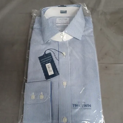 T.M. LEWIN STRIPPED SHIRT SIZE 16/35