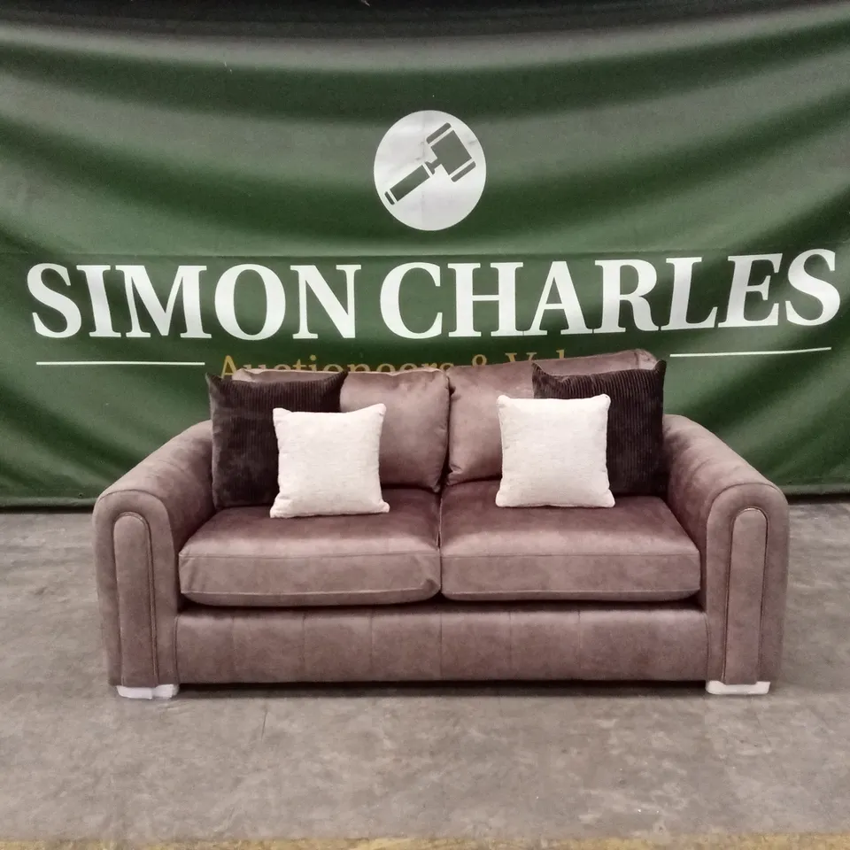 AMARA 2 SEATER SOFA - CHOCOLATE RRP £1199
