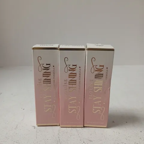 3 BOXED PLOUISE STAY SHINING SUPER-HYDRATIING FORMULAS