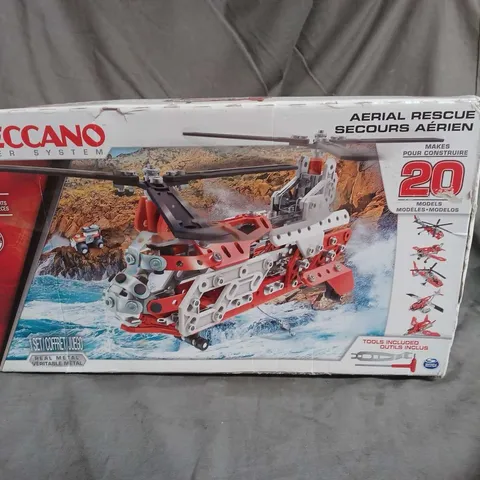 BOXED MECCANO AERIAL RESCUE MODEL KIT