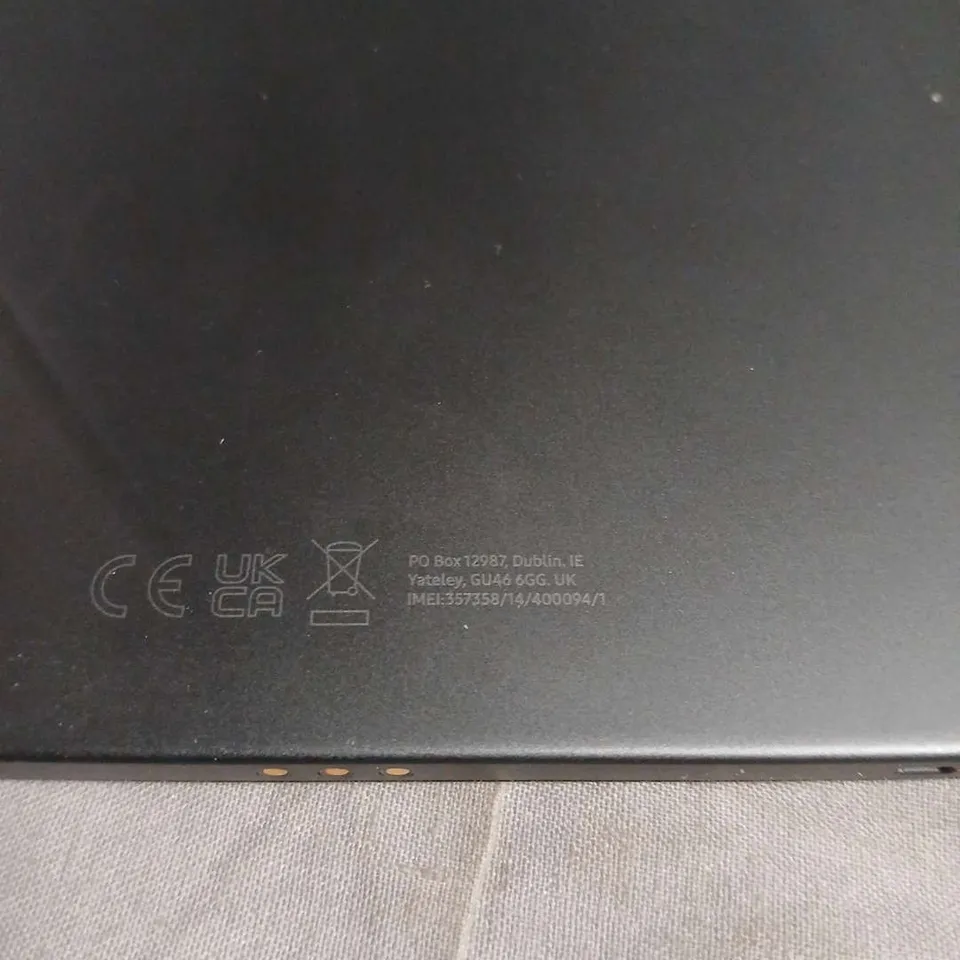 SAMSUNG GALAXY TABLET – BLACK