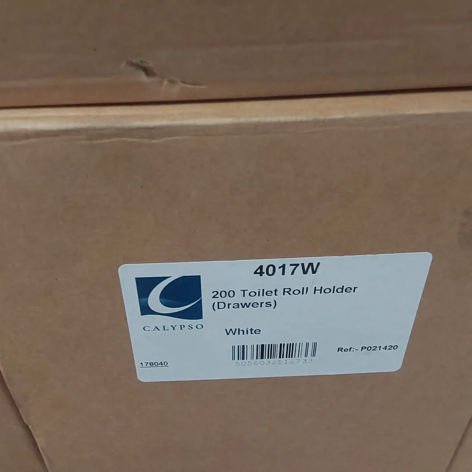 PALLET CONTAINING A LARGE QUANTITY OF BATHROOM FURNITURE PARTS INCLUDING: CALYPSO BASE UNITS, TALL WALL CARCASS, TOILET ROLL HOLDERS ECT