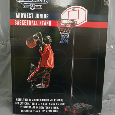 MIDWEST JUNIOR 5FT - 8FT BASKETBALL STAND