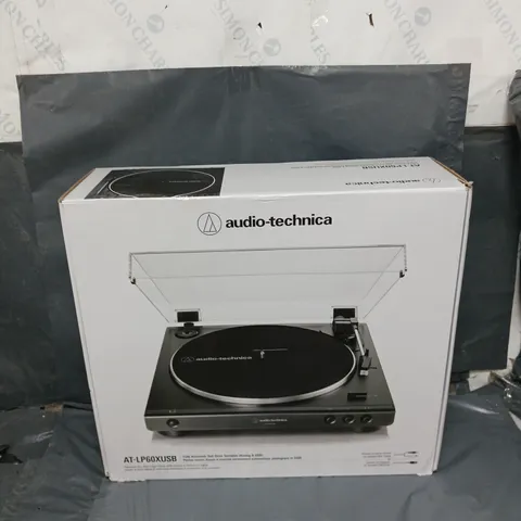 BOXED AUDIO-TECHNICA TURNTABLE AT-LP60XUSB 