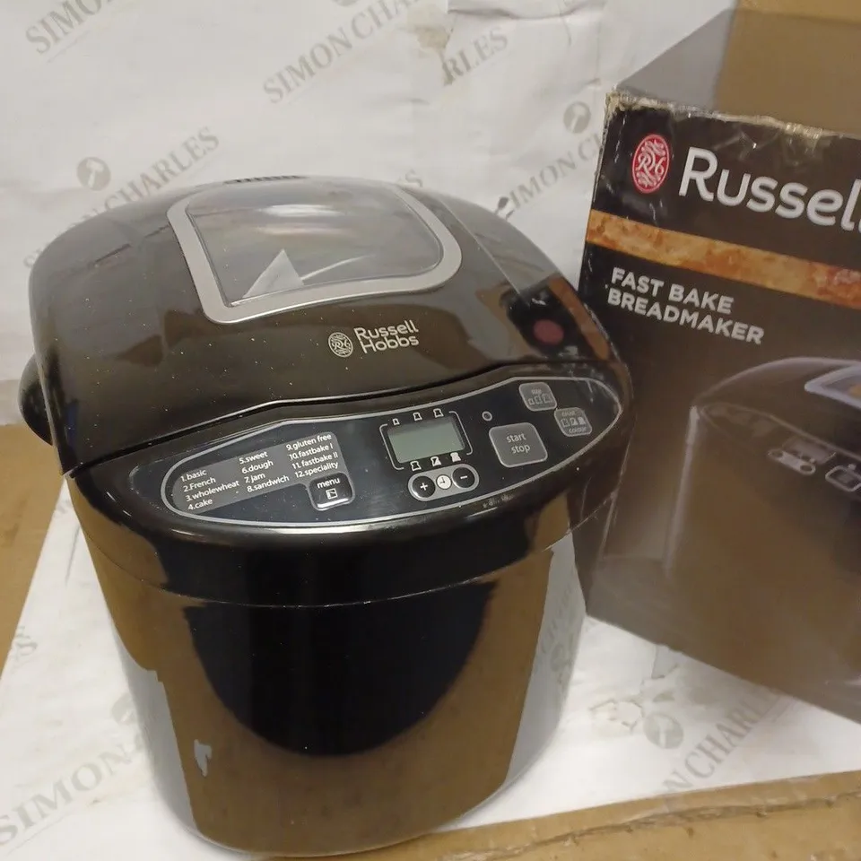 RUSSELL HOBBS COMPACT FAST BREADMAKER