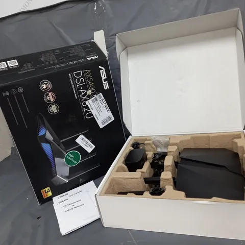 BOXED ASUS AX5400 DUAL BRAND DSL-AX82U WIFI 6 GAMING XDSL MODEM ROUTER