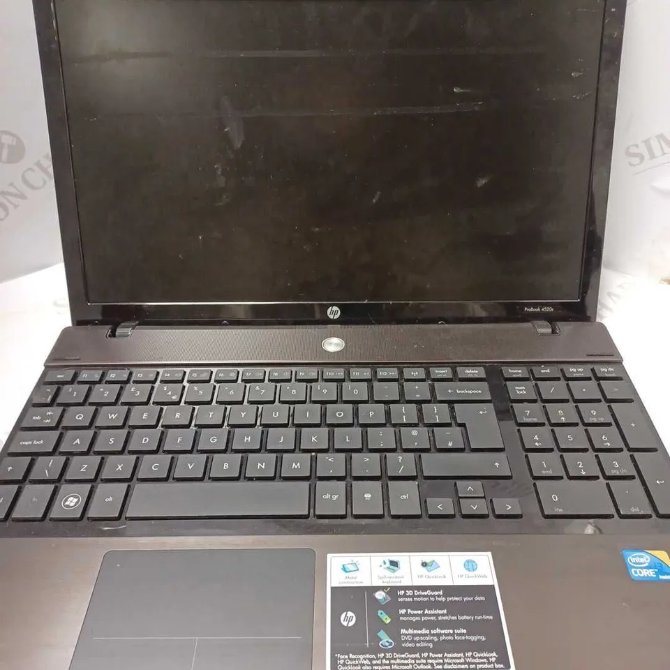HP PROBOOK 4520S LAPTOP 