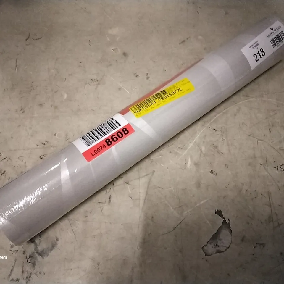 9.5 M X 53 CM WALLPAPER ROLL - SILVER GREY