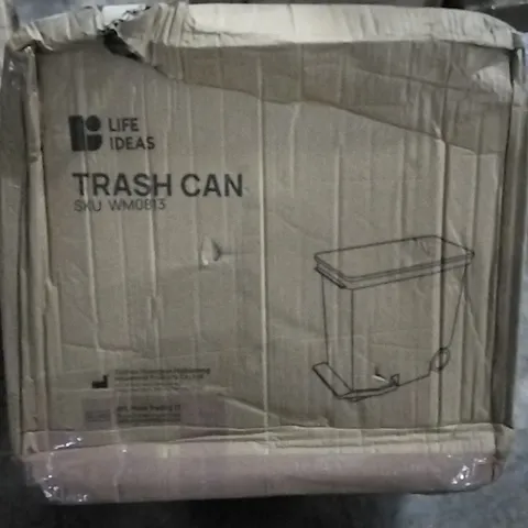 BOXED LIFE IDEAS TRASH CAN 
