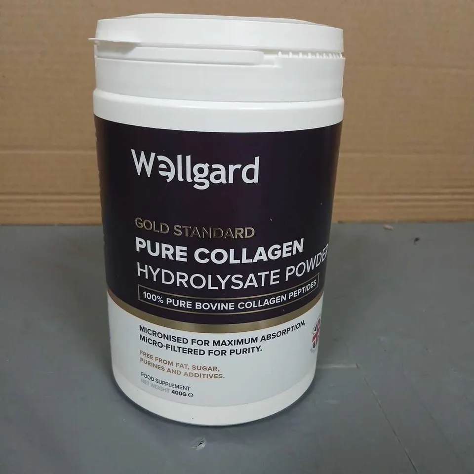 WELLGARD GOLD STANDARD PURE COLLAGEN HYDROLYSATE POWDER – 400 G