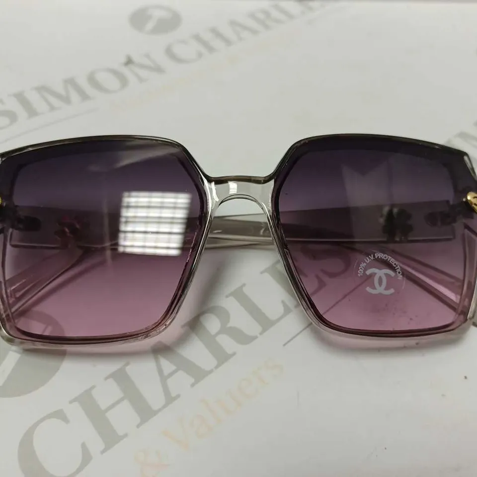 CHANEL 9492 CLEAR/PINK SUNGLASSES 