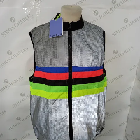 GOFLUO REFLECTIVE GILET SIZE S