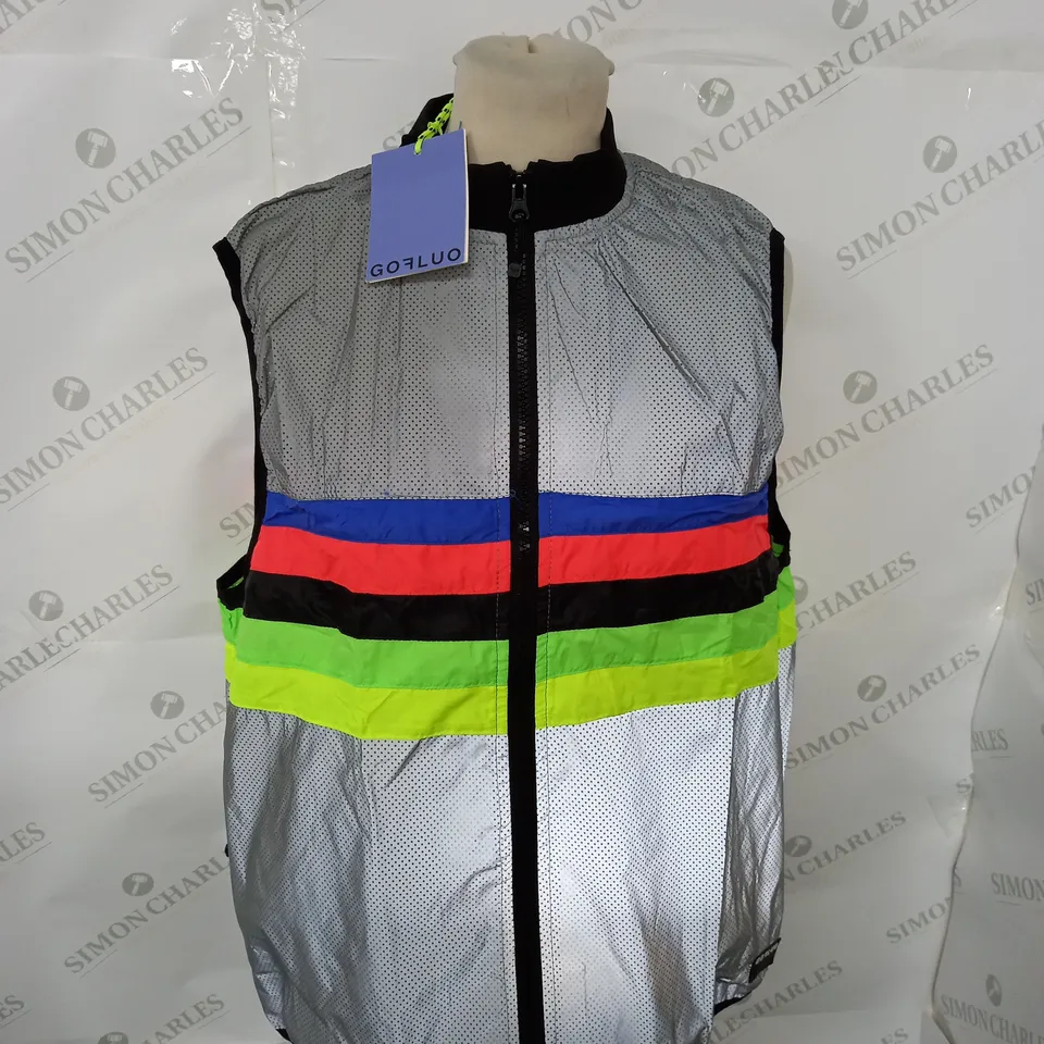 GOFLUO REFLECTIVE GILET SIZE S