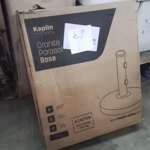 BOXED KEPLIN GRANITE PARASOL BASE