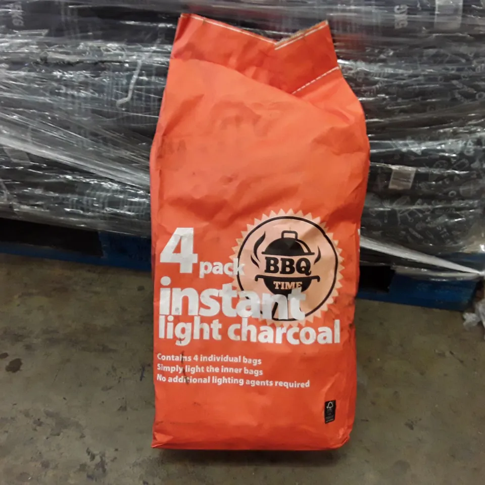 PALLET OF APPROXIMATELY 50 ASSORTED BAGS OF CHARCOAL 