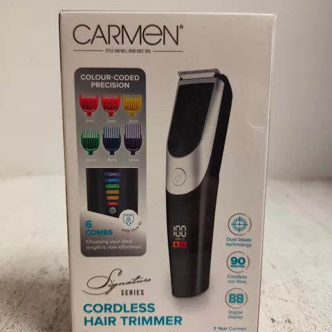 SEALED CARMEN CORDLESS HAIR CLIPPER