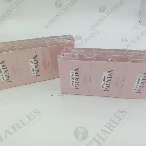 BOX OF APPROX 500 PRADA PARADOXE 1.2ML TESTER SPRAYS