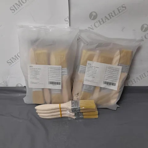 LOT OF 2 BAGS OF PAINTBRUSHES. 24 PER BAG