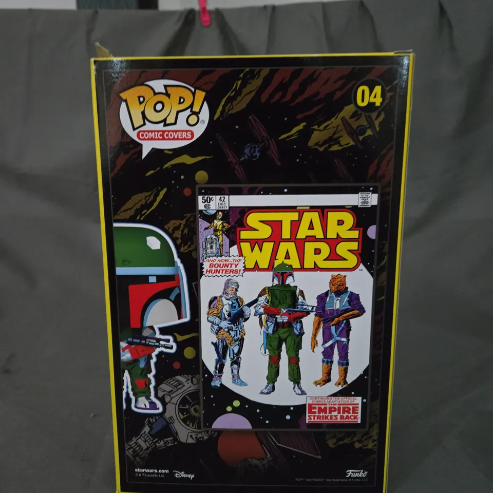 POP! COMIC COVERS - BOBA FETT BOBBLE HEAD - 04